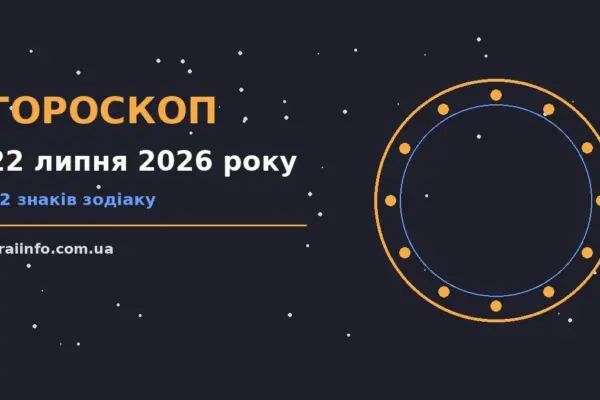 Гороскоп на 22 липня 2026 року: підказки перед важливим кроком про події, зустрічі та вибір
