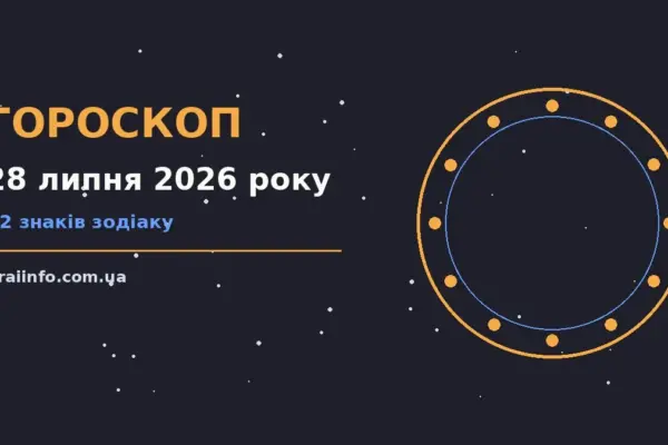 Гороскоп на 28 липня 2026 року: підказки перед важливим кроком про події, зустрічі та вибір