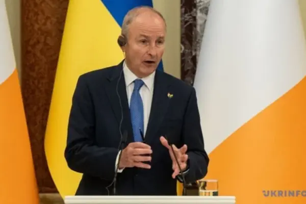 Мартін, Макенті та Зеленський у Києві: оголошення пакета допомоги на 125 млн євро