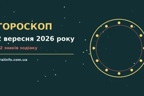 Гороскоп на 2 вересня 2026 року: підказки перед важливим кроком про події, зустрічі та вибір