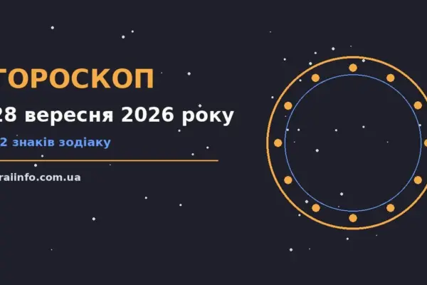 Гороскоп на 28 вересня 2026 року: підказки перед важливим кроком про події, зустрічі та вибір