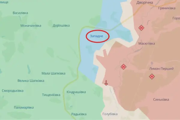 Сили оборони повернули контроль поблизу Западного на Куп’янському напрямку