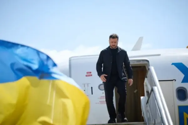 Зеленський прибув із триденним візитом до Канади
